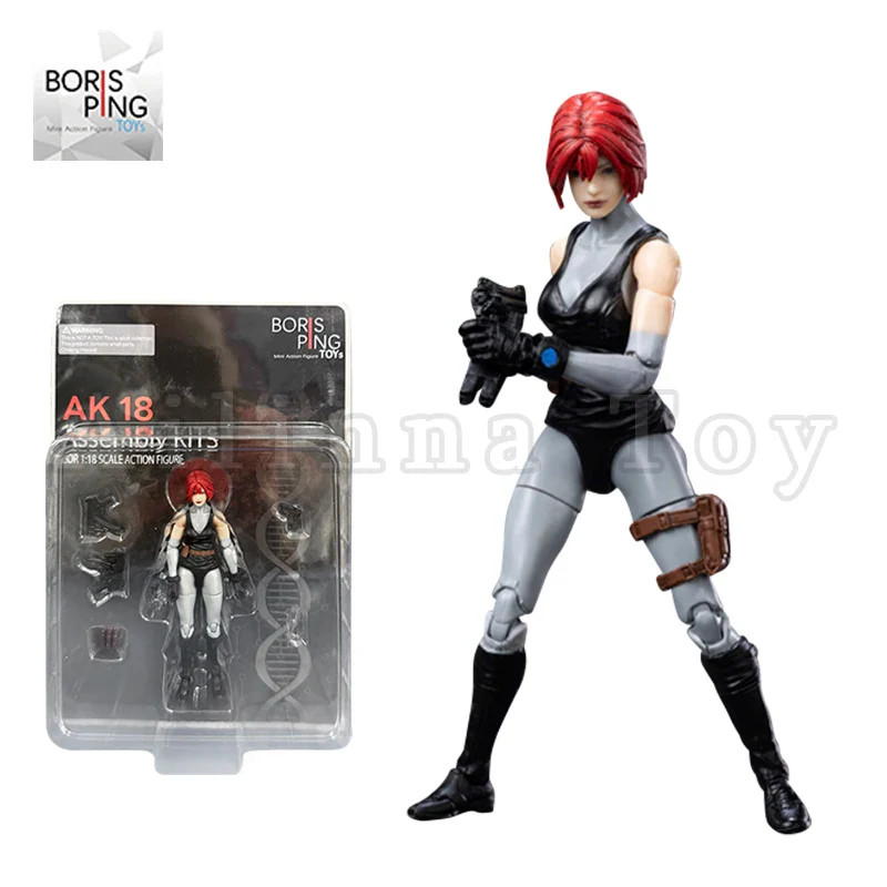 Boris Ping Toys AK18 Series 1/18 Action Figure Wave 2 Agent Wang