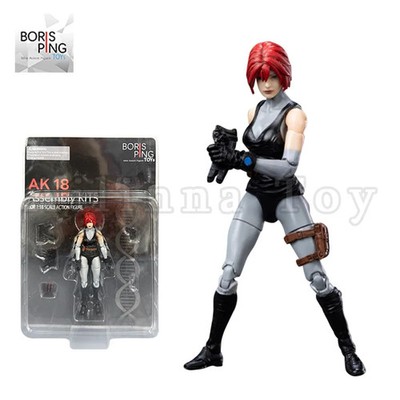 Boris Ping Toys AK18 Series 1/18 Action Figure Wave 2 Agent Wang