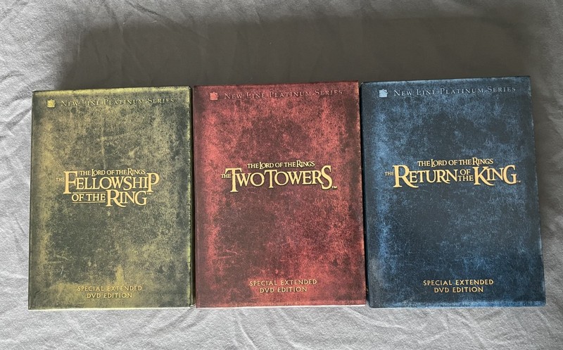 The Lord of the Rings Trilogy Special Extended Edition 12 DVD Complete Set   