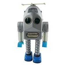 Roboter Thunder Robot silber BlechRoboter