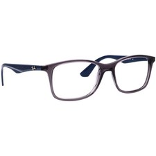 Ray-Ban Eyeglasses RB 7047 5848 Transparent Grey/Blue Square Frame 56 17 145