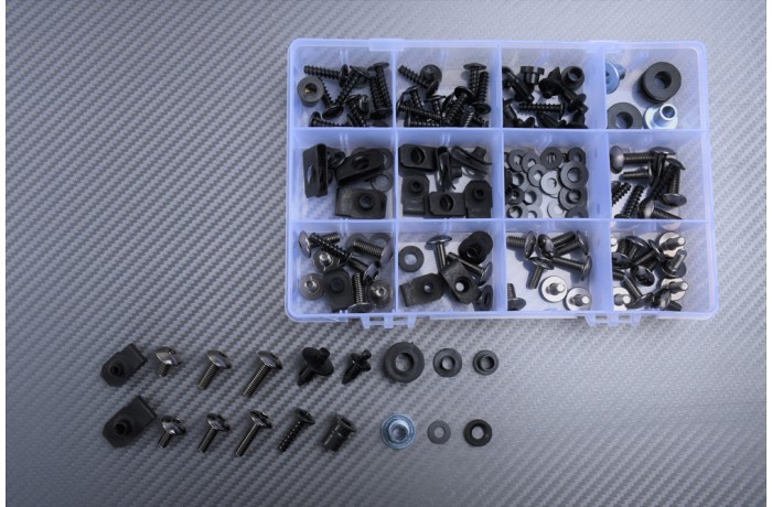 Kit complémentaire carénage titane pour HONDA VFR 800 FI RC46 1998-2001