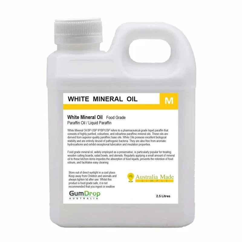 White Mineral Oil - Food Grade Light Liquid Paraffin Oil - Australian Made - image 4 of 4