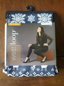 west loop fleece leggings