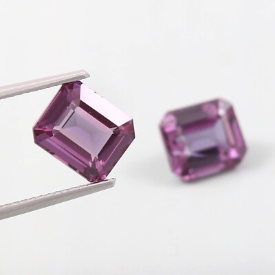 AAA 10x8 MM Natürlich Ceylon Violett Spinell Strahlender Schnitt Lose Edelstein