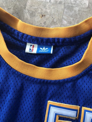 Adidas Dikembe Mutombo Denver Nuggets Blue Men’s Medium Hardwood Classics - Picture 2 of 3