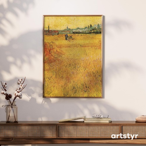 Wheat Field · Vincent Van Gogh, 1888 · Giclée Wall Art Print - Picture 6 of 12