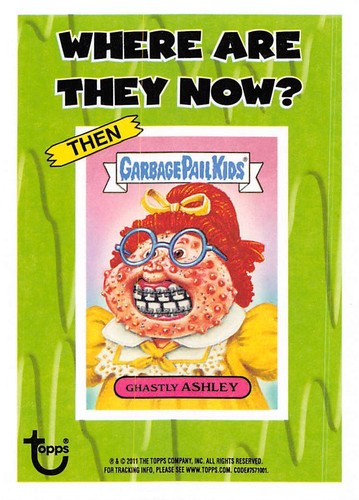 GARBAGE PAIL KIDS 2011 FLASHBACK SERIES 2 PICK-A-CARD YELLOW BASE STICKERS TOPPS - Picture 287 of 321