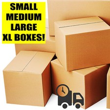 Single / Double Wall Cardboard Boxes - Postal Packing Removals Mailing Cartons