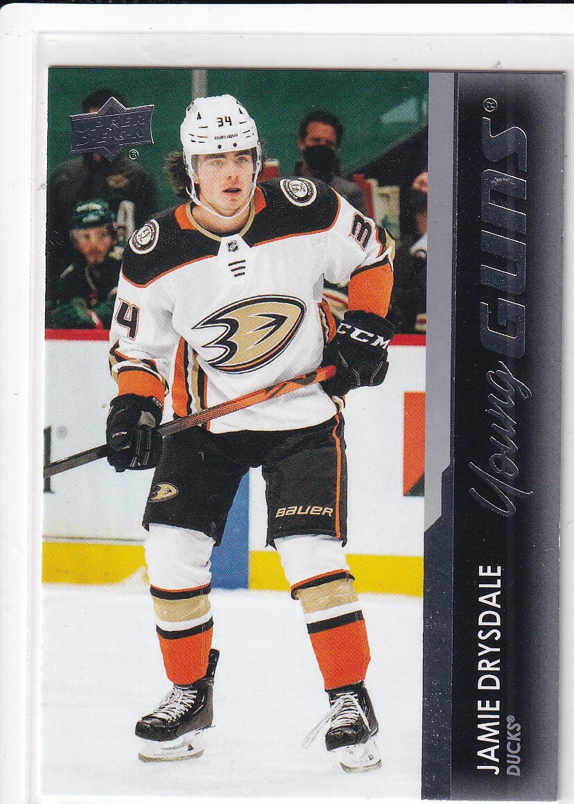 21/22 UD SERIES 1 JAMIE DRYSDALE YOUNG GUNS RC SP ROOKIE #205