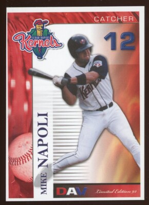 2007 DAV Cedar Rapids Kernels MIKE NAPOLI RC ANGELS HOLLYWOOD FL