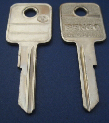 US GM Oldtimer Bj. 68- 72- 76- 80, Zünd  Schlüsselrohling Benco  GM 2