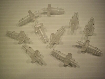 New 10 Lot Hose Tubing Tube Barb Reducer Fitting 3/16'' to 3/32'' Barbed Reducing