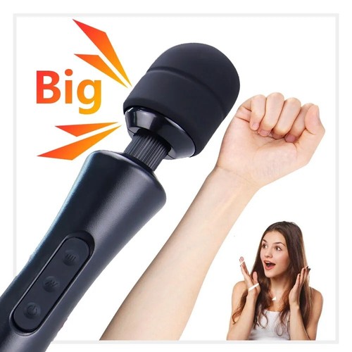 Vibromasseur Baguette Massage Corporel Stimulateur Clito Silicone Rechargeable - Photo 19/21