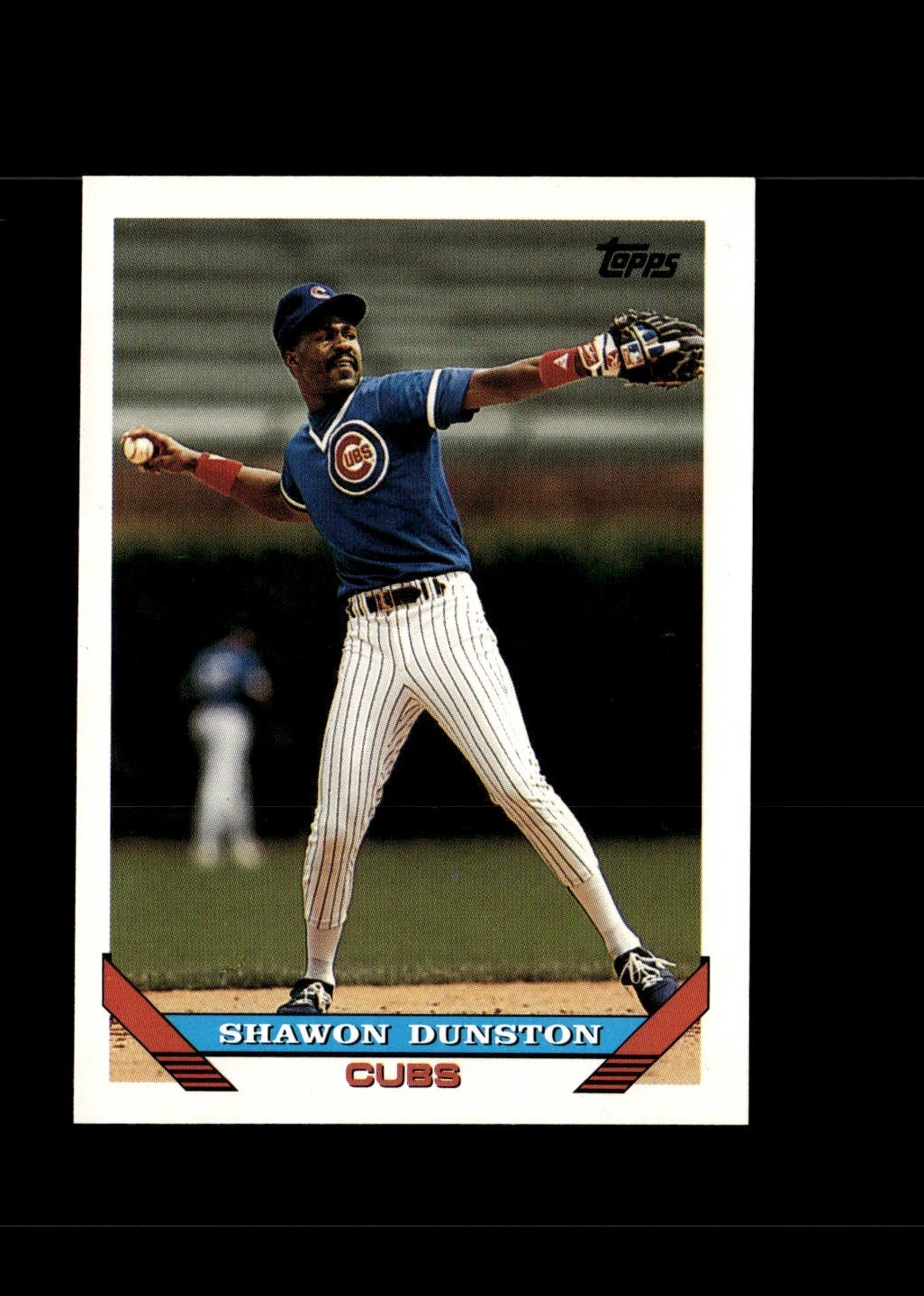 Shawon Dunston trading card