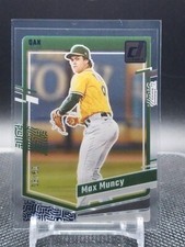 2023 Panini Chronicles Max Muncy Clearly Donruss Blue /50 A's Athletics