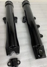 Harley SOFTAIL Fork legs 2007 -17 Custom & standard FXSTC BLACK Slider EXCHANGE