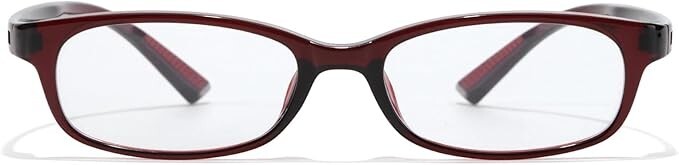 Y2K Rectangle Blue Light Blocking Glasses for Women - Anti Eye Strain Small Frame-image