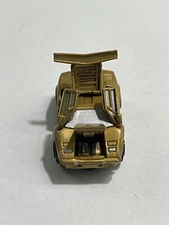 Vintage Micro Machines Gold Lamborghini Countach Deluxe VFC very fine 