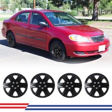 15 Snap On Hubcaps Black Wheel Rims Cover Fit 2005-2007 2008 Toyota Corolla R15 15 Snap On Hubcaps Black Wheel Rims Cover Fit 2005-2007 2008 Toyota Corolla R15
