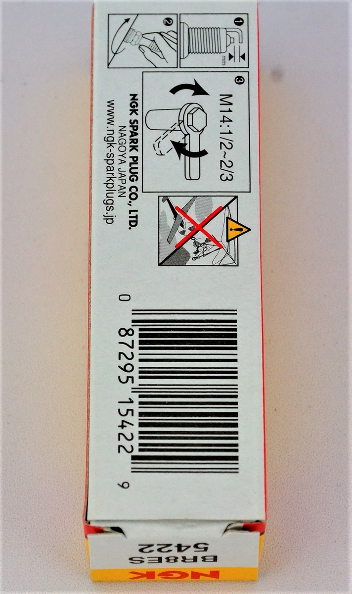 Cr8e Spark Plug NGK BR8ES 10 Spark Plugs In Box 5422 F C Ngk Bpr5es - Foto 12