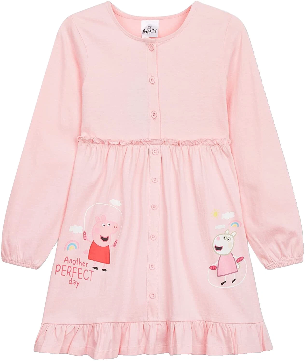 Peppa Pig Invierno Informal Vestidos para niñas