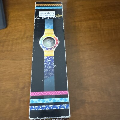 Swatch Scuba200 Analog Quartz Men 1994 Unused Limited Edition Watch Vintage 2042
