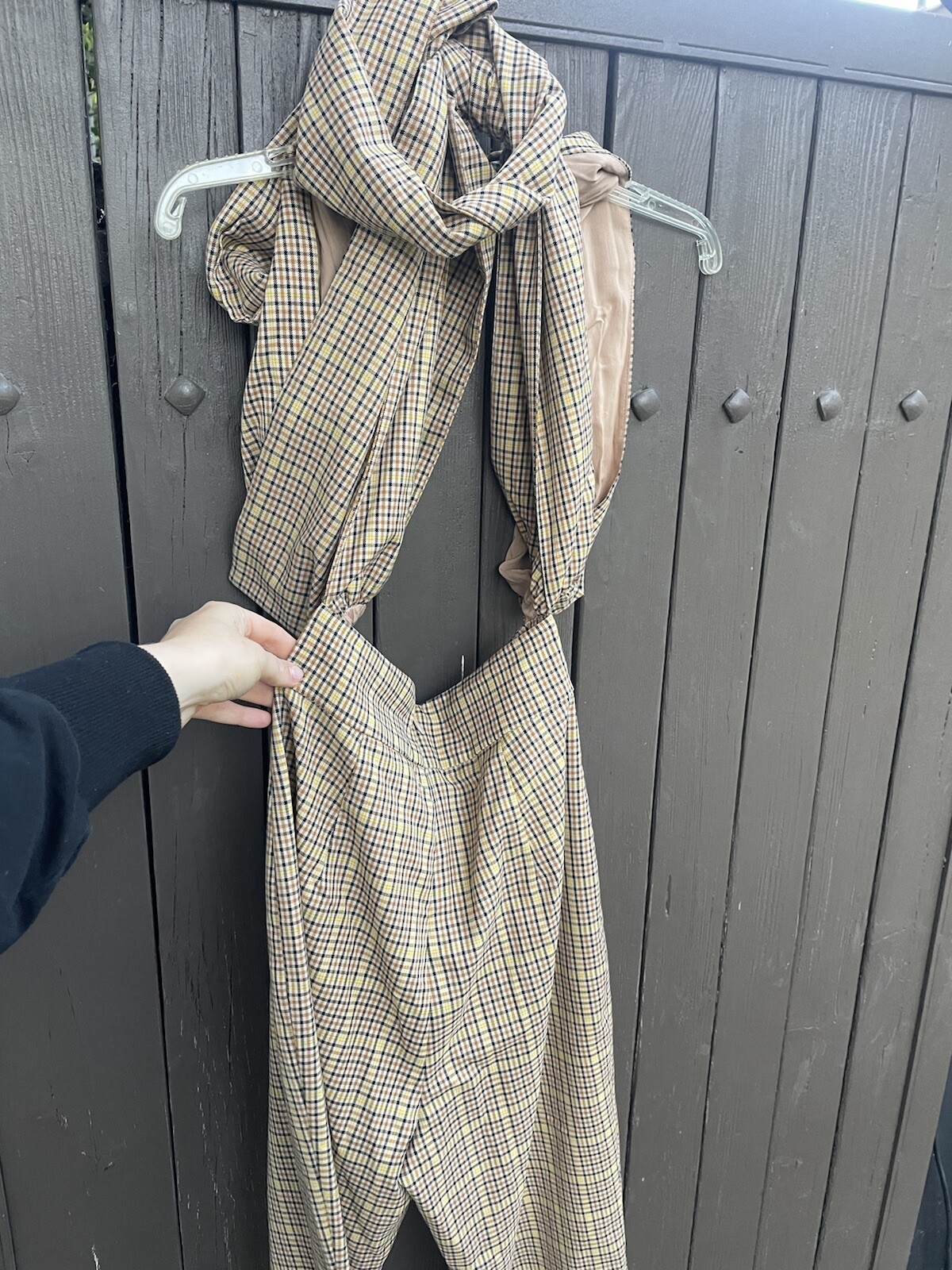 Tularosa Jamie Jumpsuit in Yellow Size Small Gem