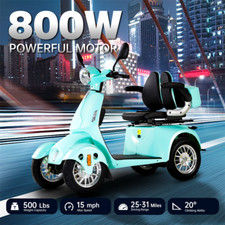 All Terrain Mobility Scooter Heavy-Duty 4 Wheel Mobility Scooters Electric