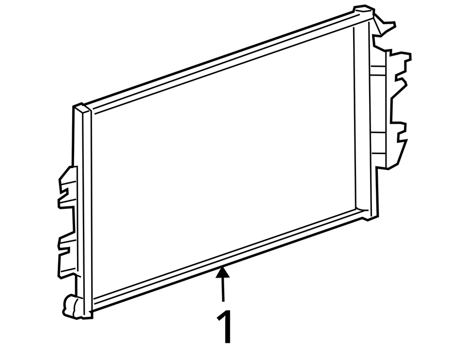 Condenser CHEVY EXPRESS 3500 - Изображение 4 из 4
