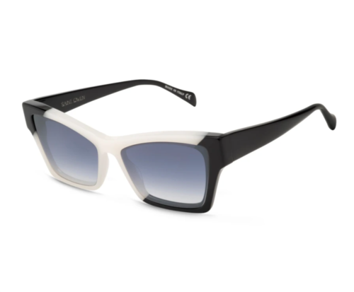 SAINT OWEN ROCKBIRD SPLITFACE BLACK WHITE GREY GRADIENT LENS  display picture 2