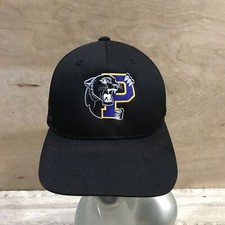 Pacific headwear Strapback hat baseball Cap Black Embroidered  Stained