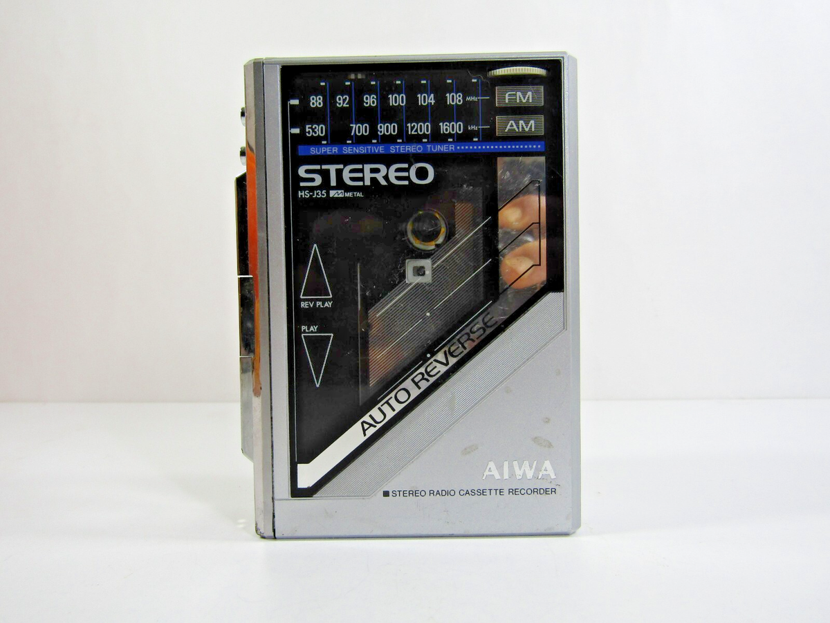 Aiwa Hs-j35 Walkman Portable Cassette Player Recorder | eBay