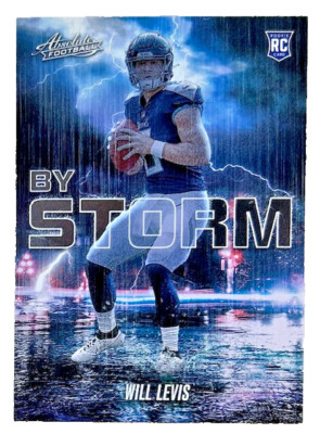 2023 Panini Absolute Will Levis By Storm Rookie Insert RC #BST-14 Titans JY20