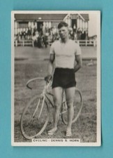 CYCLING  -  PATTREIOUEX  -  CARD NO. 25  -  DENNIS  S.  HORN  -  1935