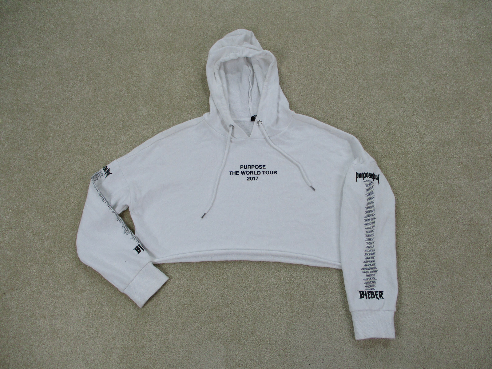 Justin Bieber Sweater Womans Extra 