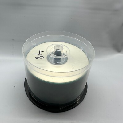 Verbatim DataLifePlus Inkjet Printable CD-R White 700MB 52X Hub Printable 48 PC