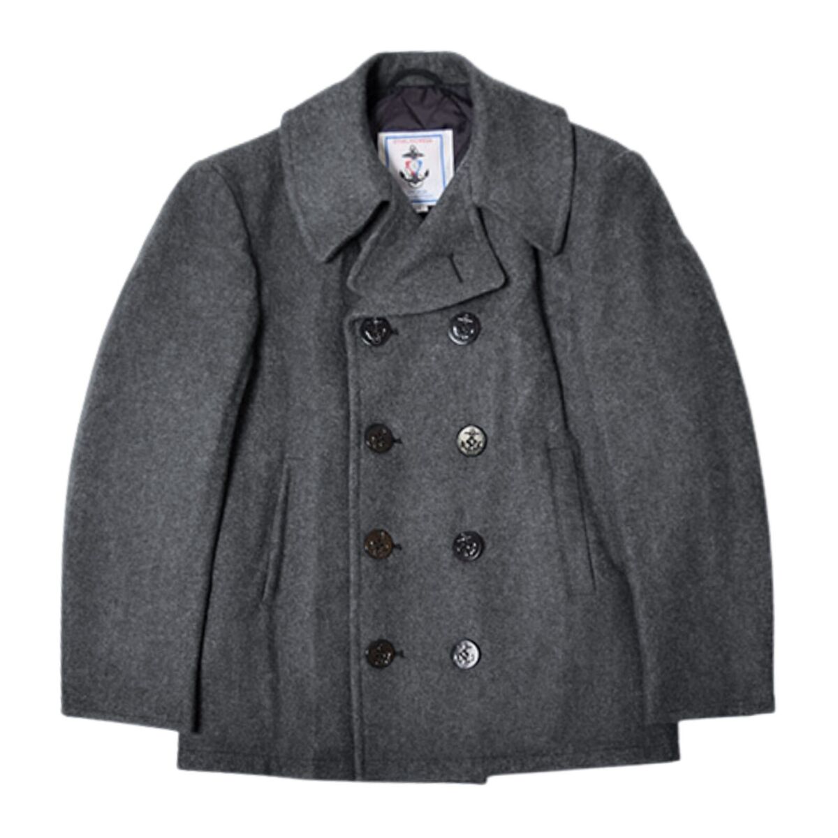 Sterlingwear, Classic Wool Blend Peacoat, Mens, Multiple Colors, Made in USA Sterlingwear, Classic Wool Blend Peacoat, Mens, Multiple Colors, Made in USA
