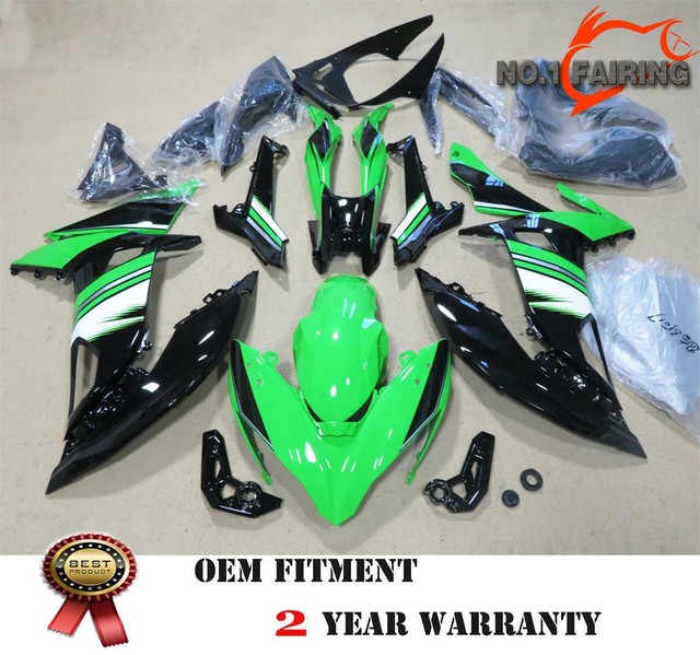 New For Kawasaki Ninja 650 2017 2018 EX650 ABS Bodywork Kit Green