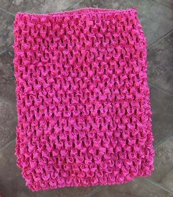 Handmade Baby Pink Crochet Tube Top + Hat Set Crochet Baby Dress Baby Dress Pink Set Newborn Toddler Dress  main image 3