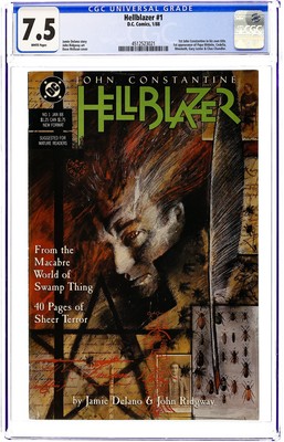 Hellblazer #1 CGC 7.5 1988 4512523021