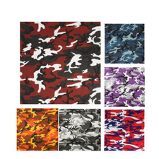 Rothco Colored Camo Bandana 22" x 22" Multifunctional 100 Cotton