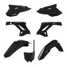 Kit plastiche Restyling Honda Cr 125 / 250 2000 - 2001 nero carene Polisport