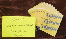 REPO MINT WRAPPERS ANTIQUE SLOT MACHINE LEMON DROP MILLS /JENNINGS 10 PACK MW#25
