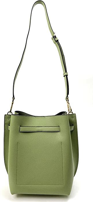 Michael Kors Small Leather Bucket Crossbody Bag Messenger Handbag 