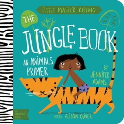 The Jungle Book: A BabyLit  Animals P- 9781423635482, board book, Jennifer Adams