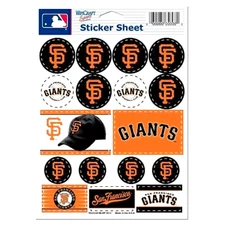 San Francisco Giants Vinyl Die-Cut Sticker Set / Decal Sheet *Free Shipping