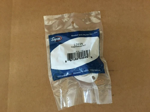 Supco LD225 SPDT Limit Control Thermostat Snap Disc L225-40F - NOS - K35-134
