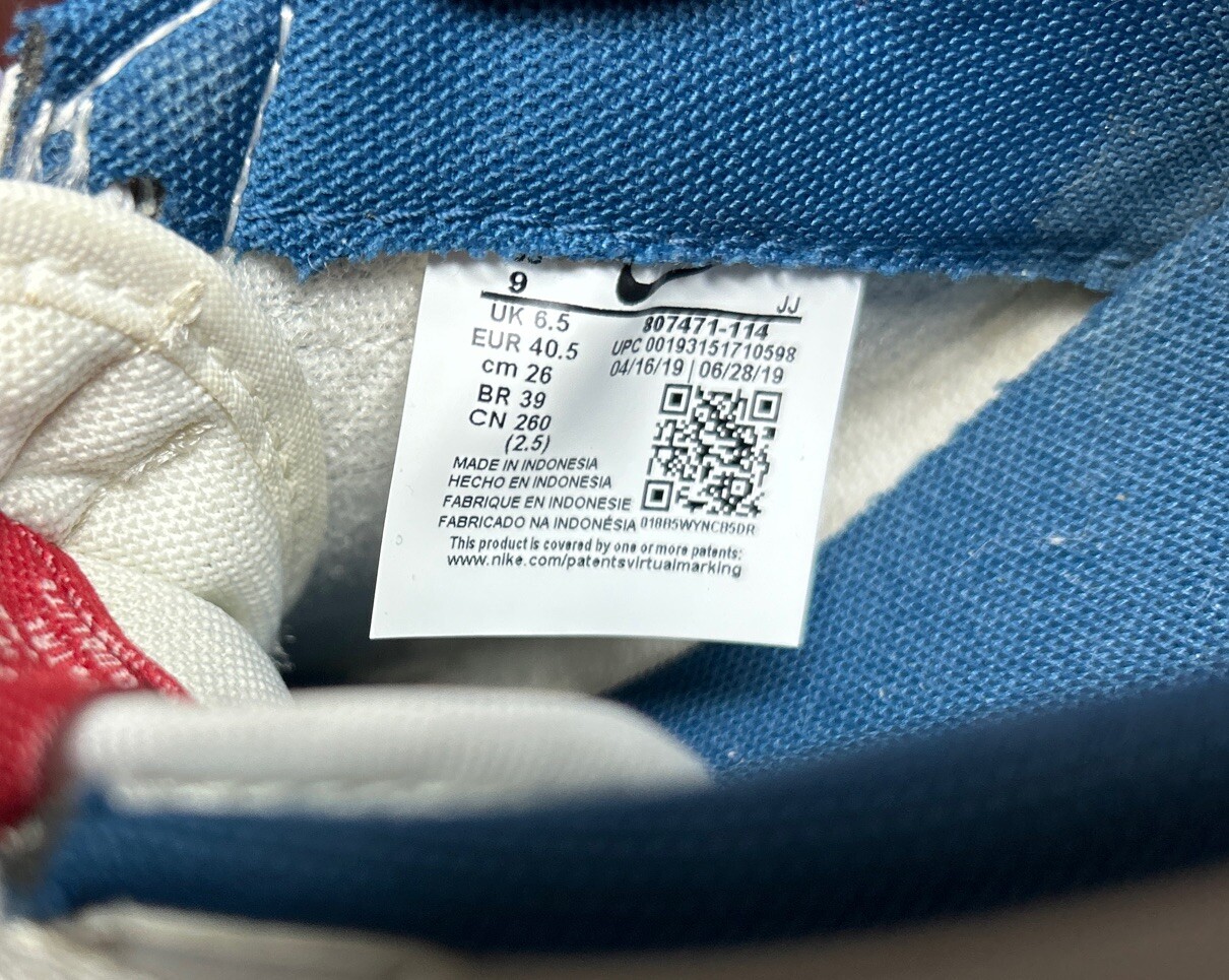 Nike Cortez Coral Stardust womens Size 9 RARE Classic SWOOSH LOGO image 8