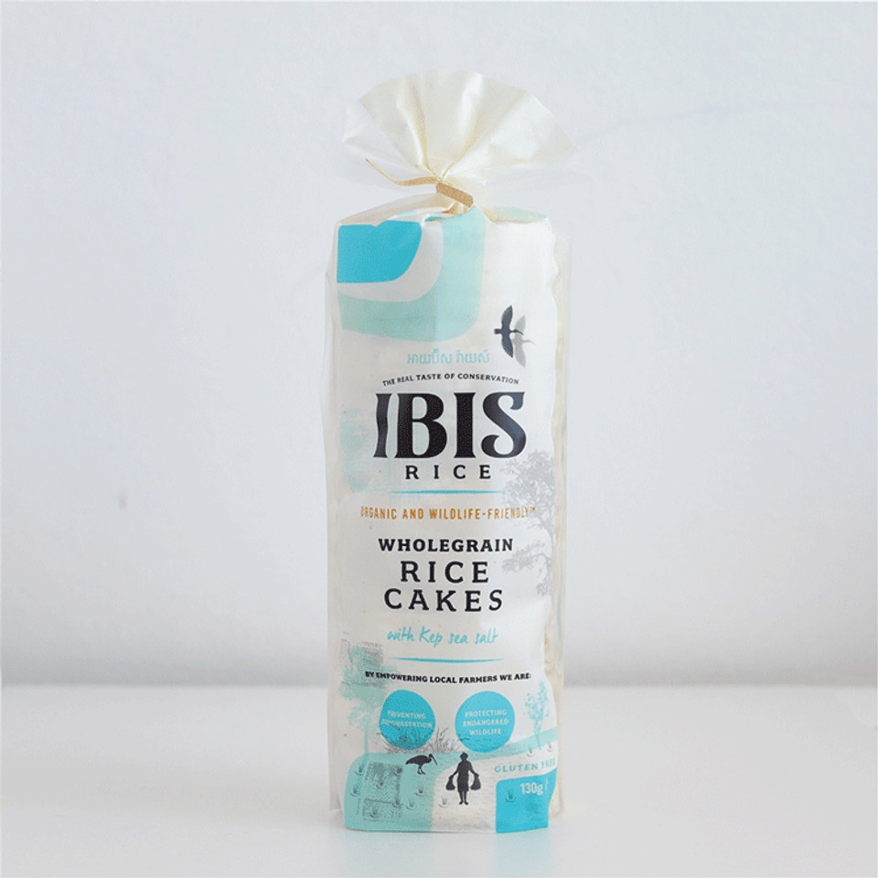 IBIS | Wholegrain Salted Rice Cake | 2 x 136g